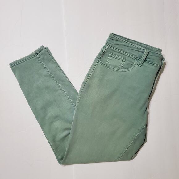 Universal Thread Target Mid-Rise Skinny Stretch Ankle Jeans LIght Green 10/30R - Picture 2 of 9